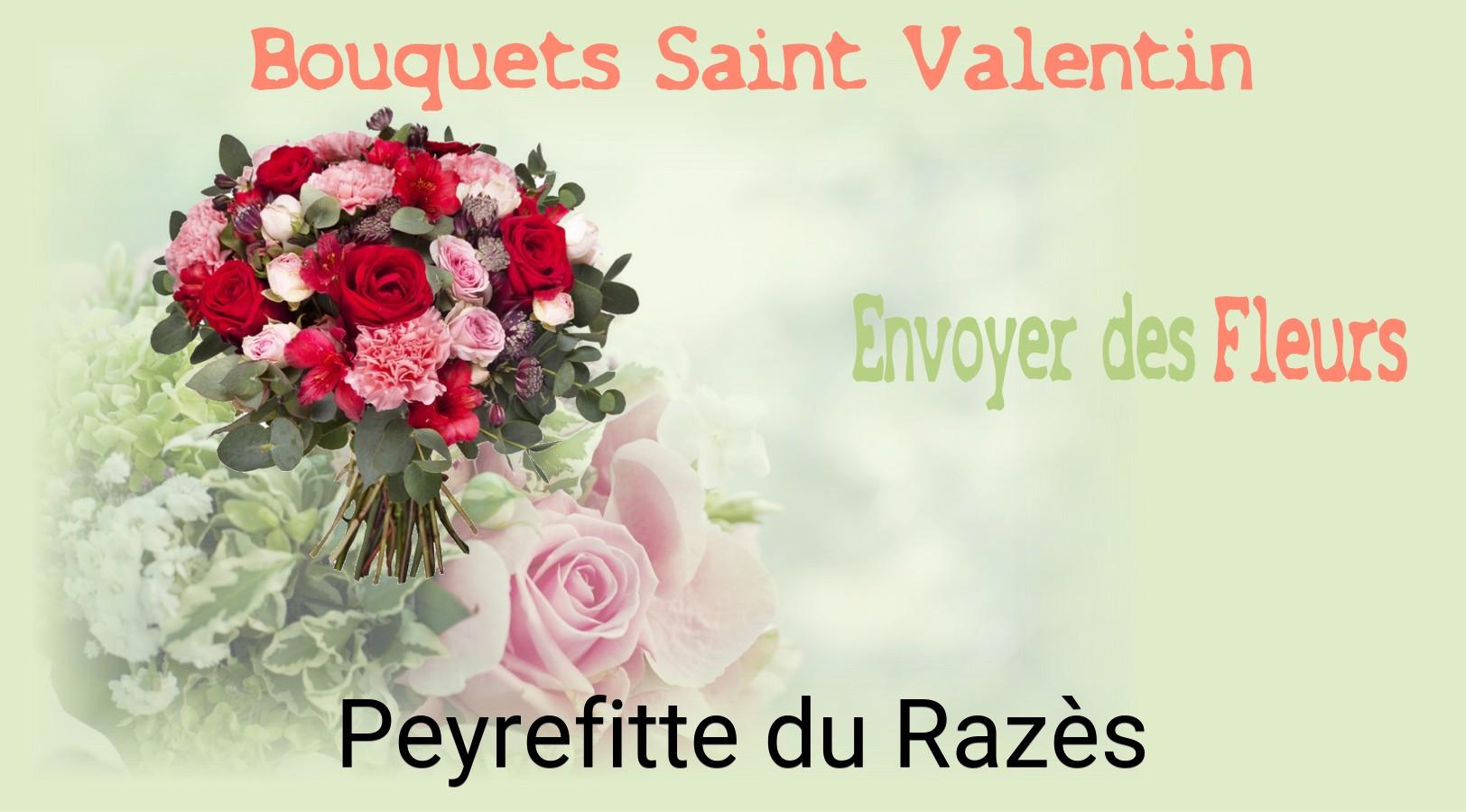 Roses de Saint-Valentin livrées à Peyrefitte-du-Razès